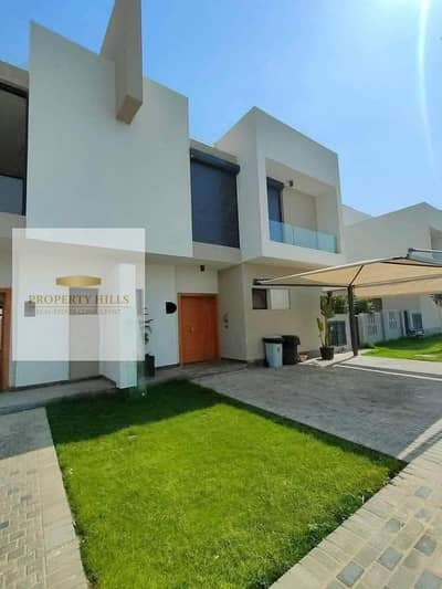 The most beautiful VIP villa is offered for sale in Al-Shorouk, ready for viewing and with installments over the longest payment period.