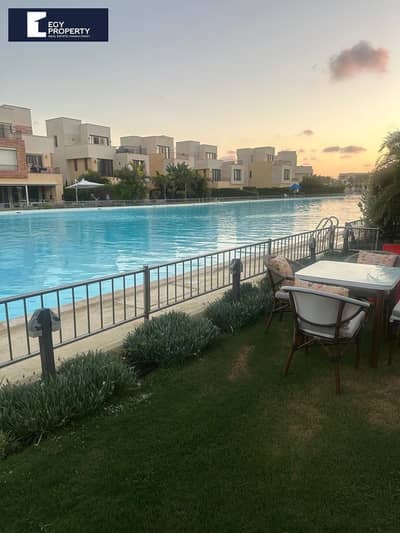 Villa for sale in Marassi north coast with lagoon view and fully finished