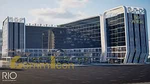 محل تجاري للبيع دور ارضي مساحات داخلية و خارجية في Rio Complex Mall على محور السادات مباشرةً - التجمع الخامس, القاهرة الجديدة.