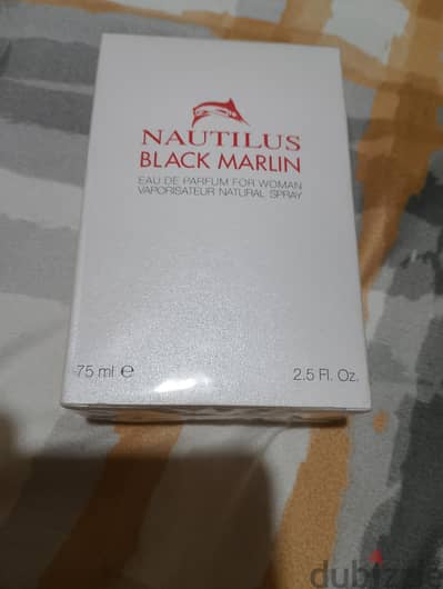 هو عطر نسائي Nautilus Black Marlin (Eau de Parfum) و75ml ومن ايطاليا