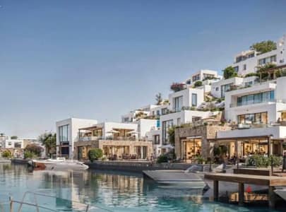 Fully finished chalet with air conditioning and a fully equipped kitchen for sale by Modon (UAE) in Ras El Hekma