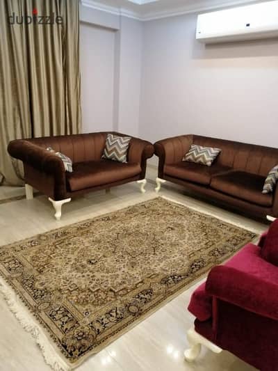 Furnished Apartment Rent Private Garden East Academy Fifth Settlement near Cairo Festival City CFC Downtown and North 90th St New Cairo