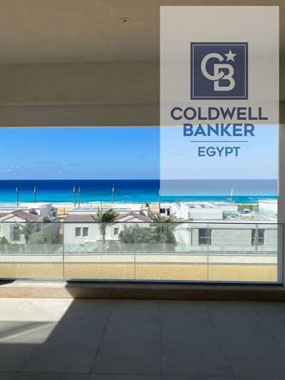 Luxury villa for sale, 915 sq m, fully finished, with a stunning view, second row from the sea - 5 bedrooms, inside Marassi Bay - North Coast