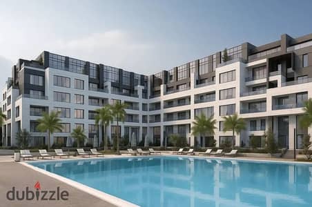 Fully finished apartment with air conditioning for sale in Sheikh Zayed on El Nozha Street, in Alkarma Kay Compound