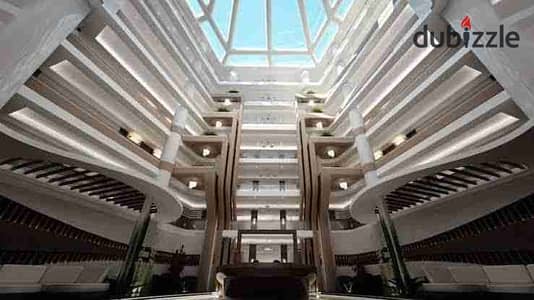 Office for rent for companies, finished with air conditioning, furnished, ready for delivery in the Banks Complex in Fifth Settlement