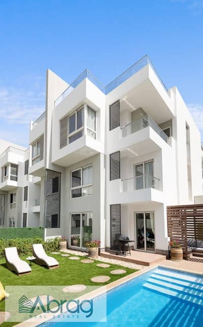 Apartment for sale, 149 sq m, in 6th of October City, within the BETA Residence compound. 20% down payment, payable in two installments.
