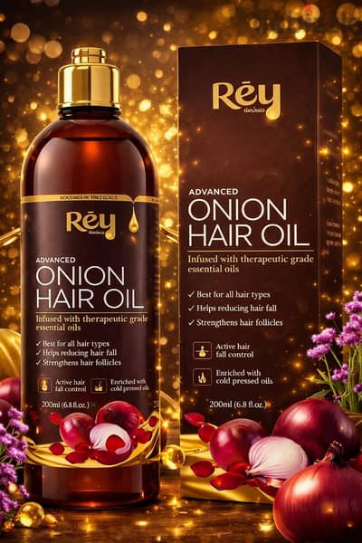 زيت البصل المتطور من Rey