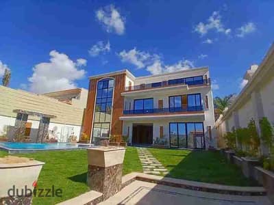 فيلا  للبيع مسجله عقد ازرق تصميم تركي ممتاز جدا