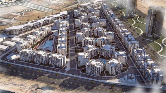 MM للبيع شقة 158م 3 غرف بسعر متر 30 الف فيو الللاند سكيب فى كمبوند ادريس هوم بجوار حربى على زويل الرئيسى تسليم 3  سنوات