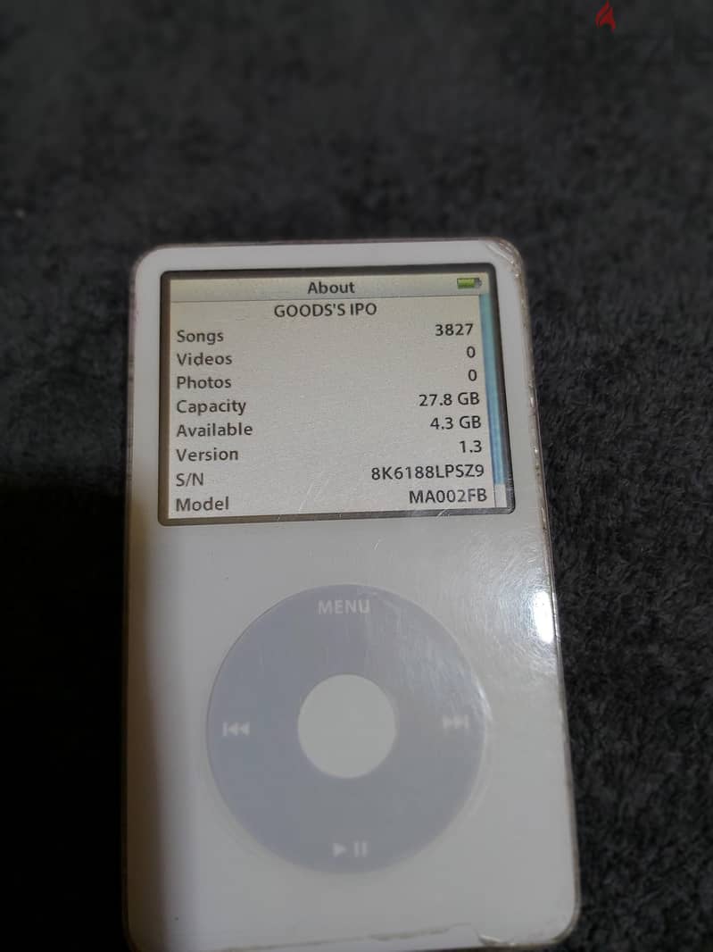 ipod classic 30 gp 2