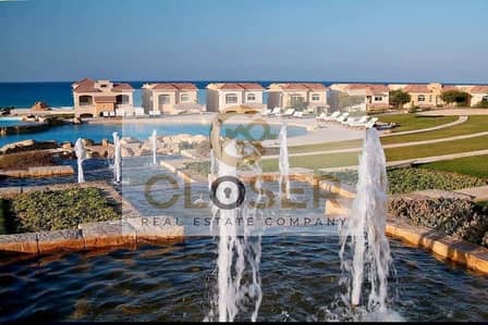 Chalet for sale in Telal Sokhna with air conditioning, down payment 275,000