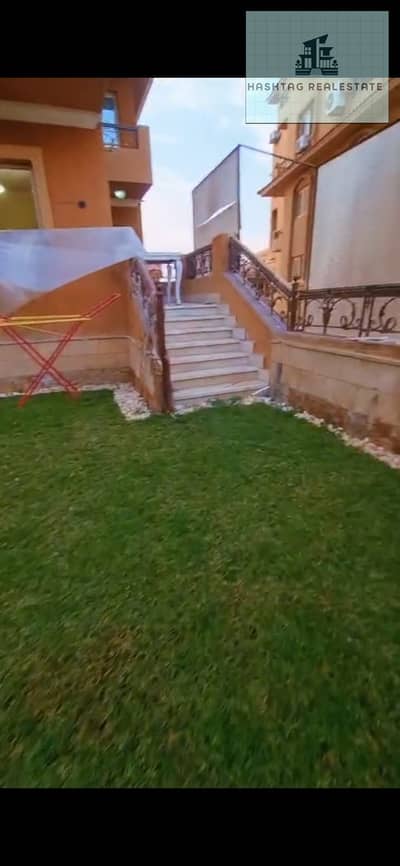 للايجار شقة مفروشة فندقيه ارضي بجاردن داخل كمبوند الخمائل الهضبة الجديدة (هضبة بالم هيلز) من أرقى وأفضل مناطق الشيخ زايد