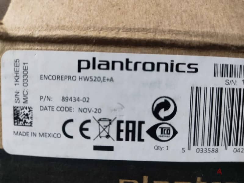 Plantronics | HW520 | Used | Mint Condition 2