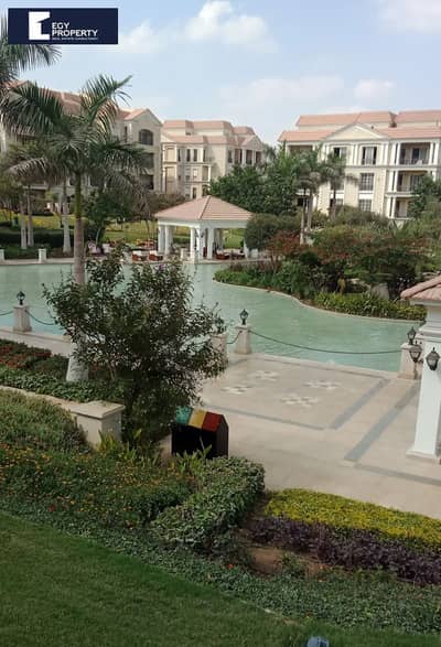 Apartment for sale in Regents park 5th settlement New Cairo with open view and ready to move