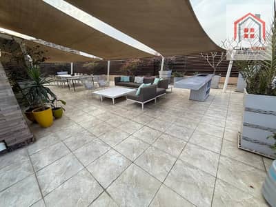 Penthouse duplex 261m + terrace 150m and shared pool for sale in compound in sarayat maadi