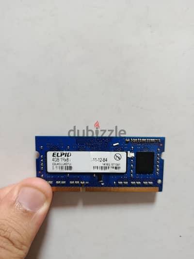 رام لاب توب 4جيجا ddr 3