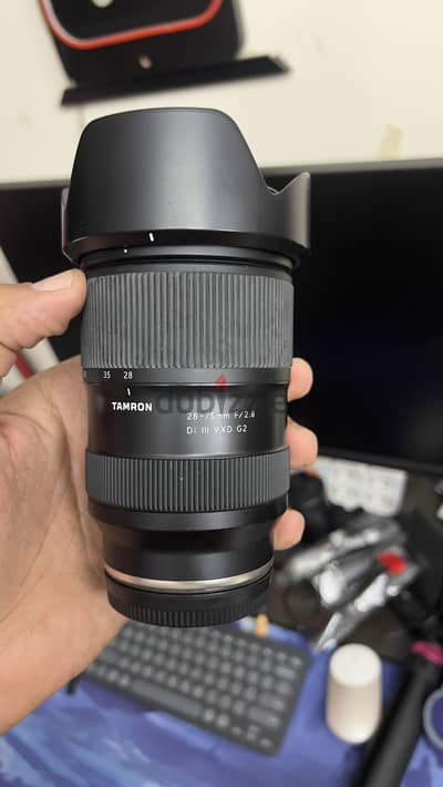 Tamron 28-75 للبيع عدسة تامرون