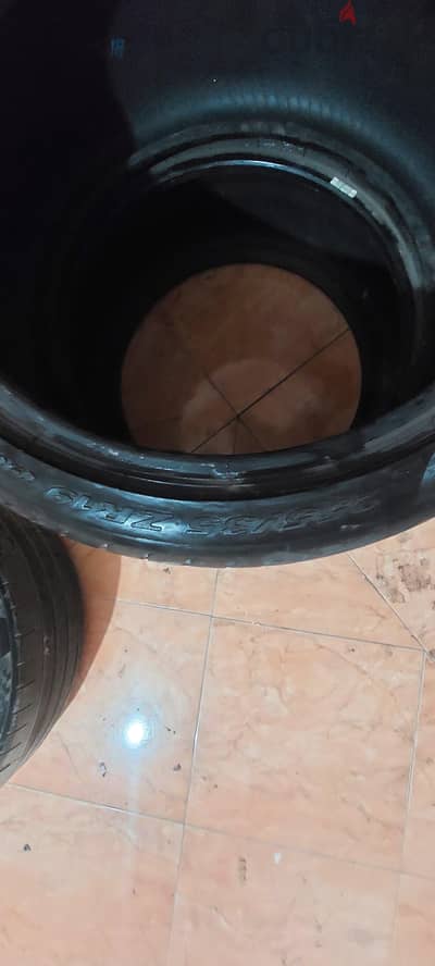 ٢ فردة كاوتش مقاس  ١٩  × ٢٥٥ × ٣٥