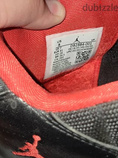 jordan stay loyal 12 black/red nike