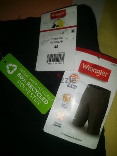 شورت رجالي WRANGLER مقاس 48