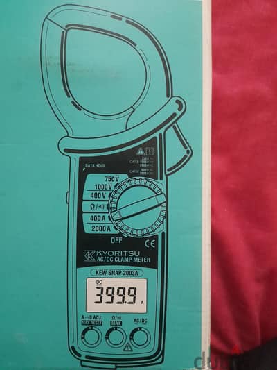 clamp meter kyoritsu 2003a