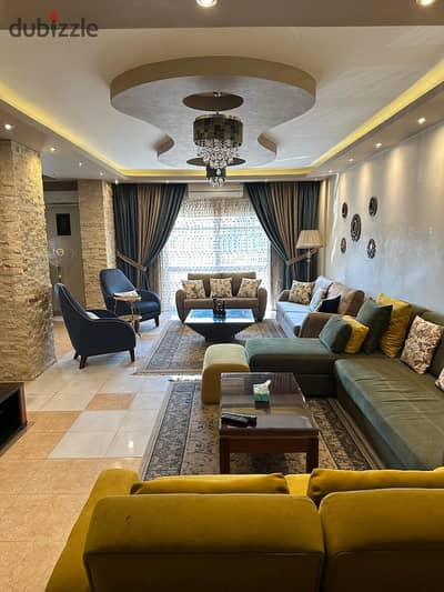 Fully Furnished Apartment for Rent in Madinaty – Prime Location (B6)    Enjoy comfort and luxury in this elegant 135 sqm apartment located on the fir