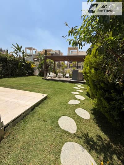 Ready to move lowest price in market corner townhouse fully finished with ACs prime location near Lake View & Katameya Heights luxury deal townhouse f