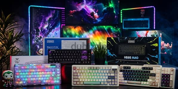كيبورد احترافي ميكانيكال MECHANICAL KEYBOARD EPOMAKER - MOUSE