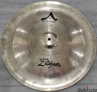 zildjian A custom china 18inch نحاس درامز زيلدچان