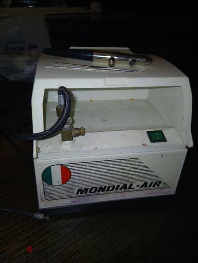 air brush بخاخ طلاء للرسم شامل الكومبريسور والقلم