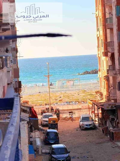 شقه  خامس عماره من البحر للبيع في العجمي شاطئ النخيل كاش أو تقسيط موقع مميزه