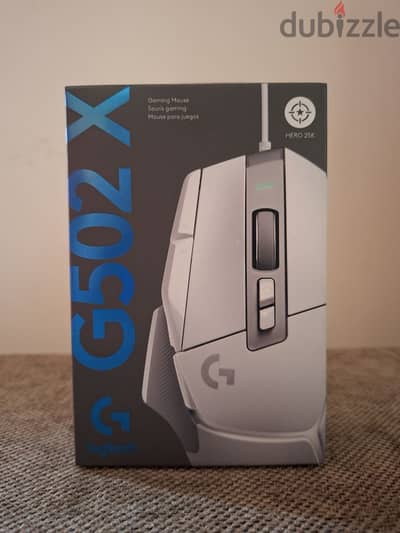 Logitech G502 X Wired Gaming Mouse - White