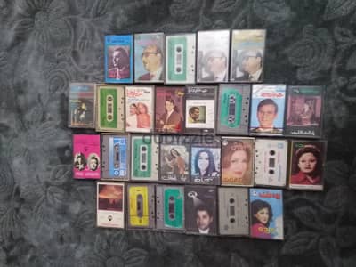 شرائط كاسيت عربي اصلية