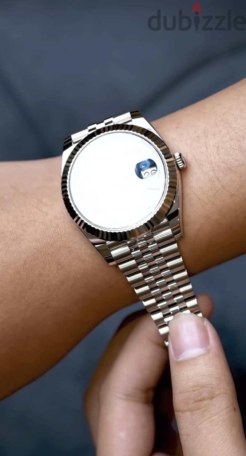 Rolex datejust blue master original 3