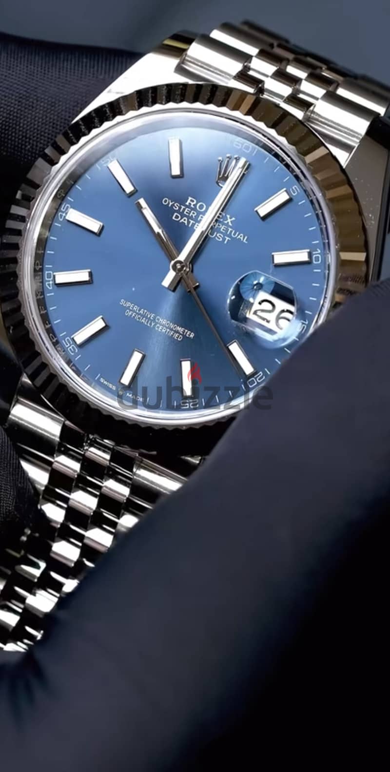 Rolex datejust blue master original 5