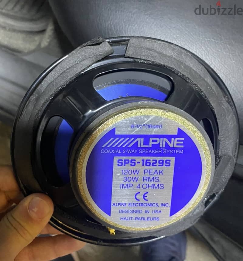 Alpine sps1629s 1
