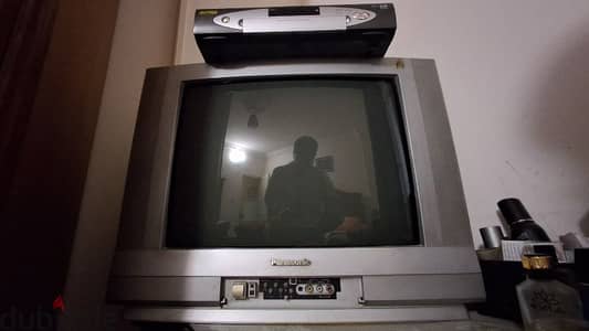 تلفزيون Panasonic ٢١ بوصه + ريسيفر Astra 9000