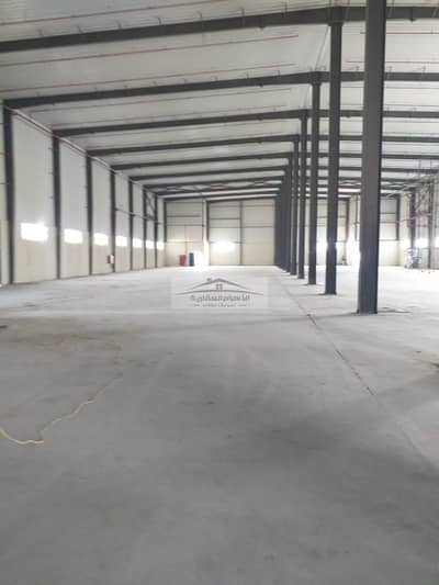 A fully equipped warehouse hangar with an area of ​​1200 square meters in the Inshas Industrial Area