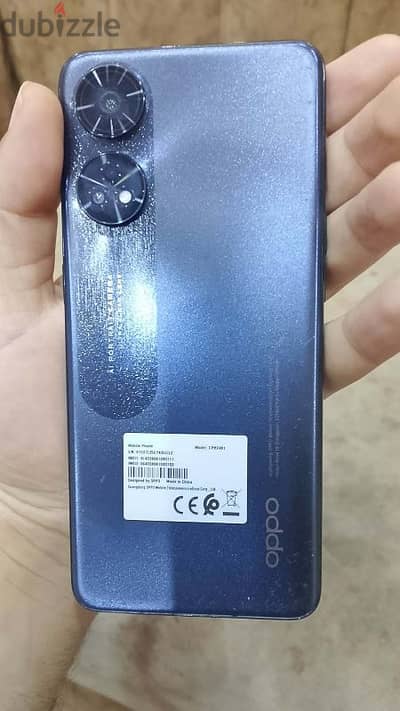 oppo Reno 8t معاه حاجته العلبة بس اللى متهالكه لكنها سليمة