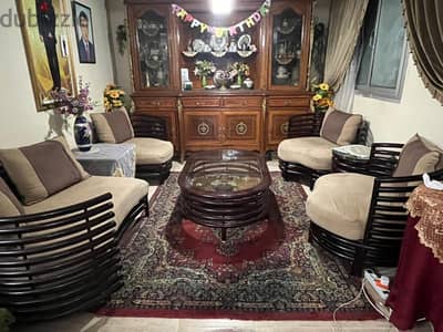 انتريه مودرن خشب ٥ قطع