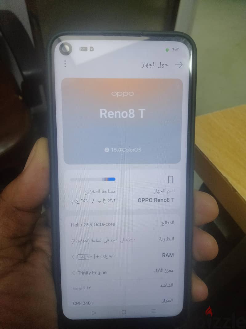 OPPO reno 8t 5
