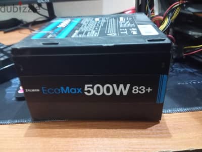 باور سبلاي Zalman  500w استعمال 6شهور