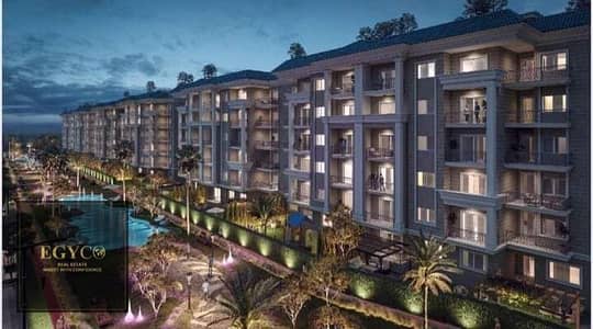 Own a apartment 162m² ground floor  with a private garden in the most prestigious compound in Obour City overlooking the largest landscaped area