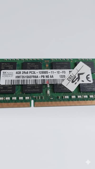 2x 4gb ram