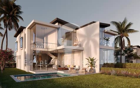 Ready to move Sea View Twin house  constructed and fully finished with 5 years payment plan