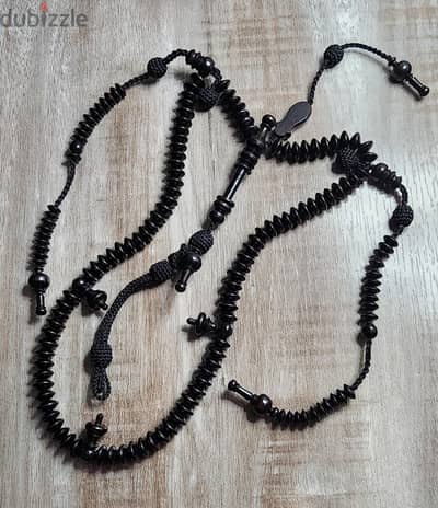 سيحة ابانوس اسود ١٠٠ حبة ترمسة