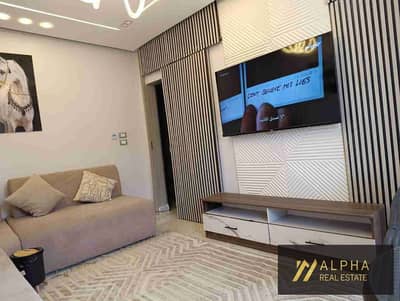 Furnished Apartment for Rent in Mohandessin with a direct view of Lebanon Square main street featuring a balcony in a vibrant location close to all services and daily amenities