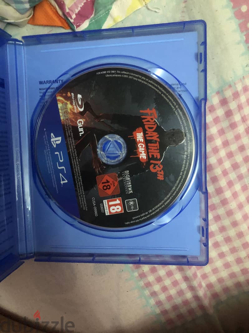 Friday the 13th ps4 cd 1