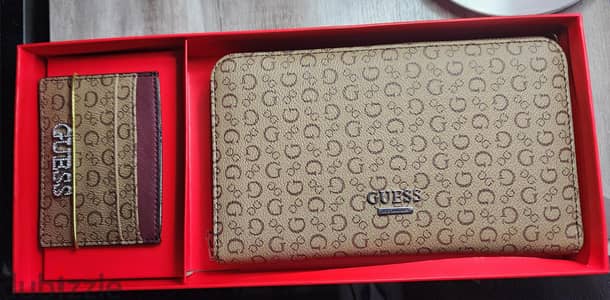 Original Guess Wallet and Card Case set