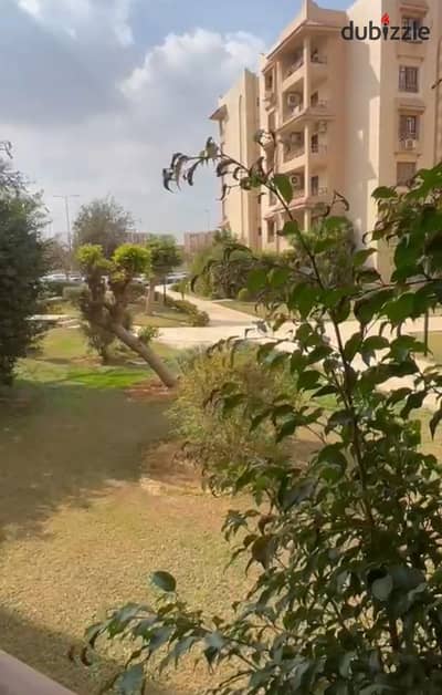 Cheapest apartment for rent 2 bedrooms with a garden in the kitchen located in the fifth stage distinguished location area 120m with garden 60m at a bargain price